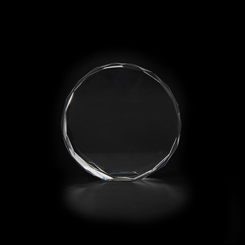 Crystal Sunflower white Embryo Trophy Ornaments