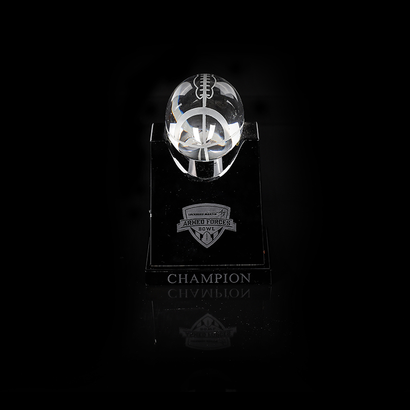 Crystal Rugby Trophy Souvenir