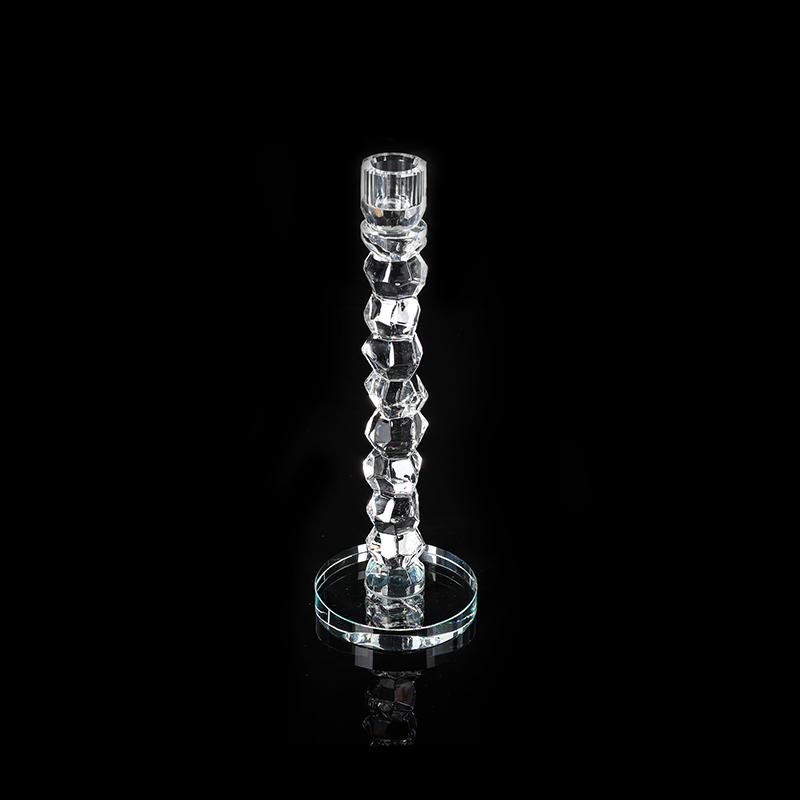 Transparent Crystal Special-shaped Wedding Candle Holder