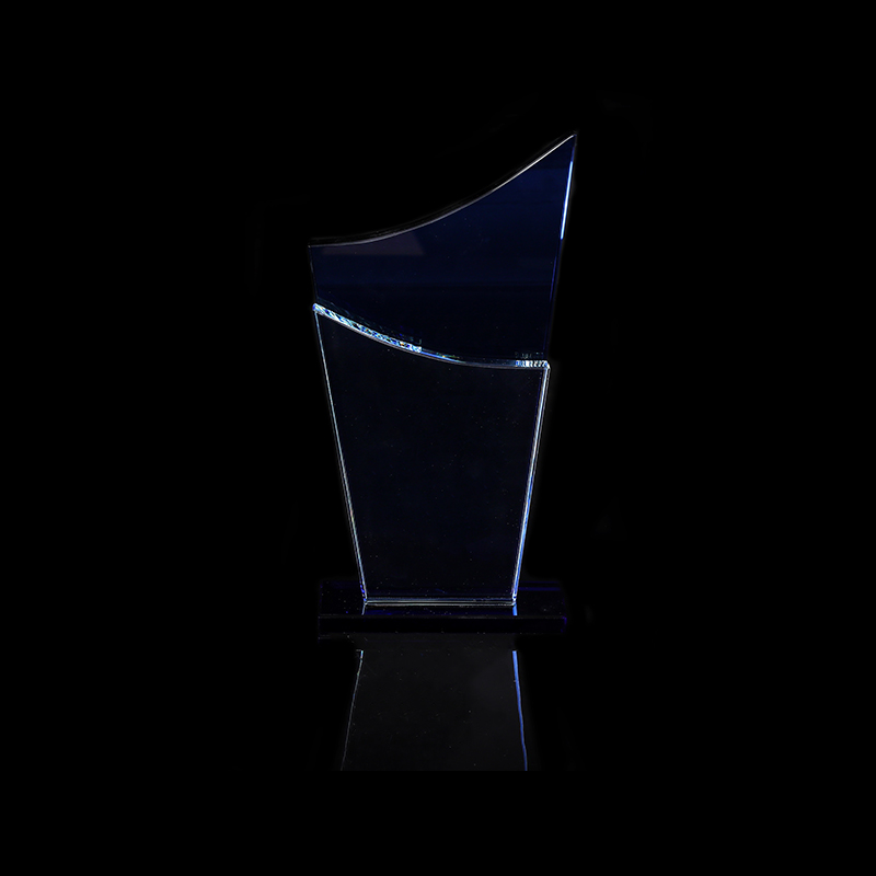 Glass Crystal Trophy