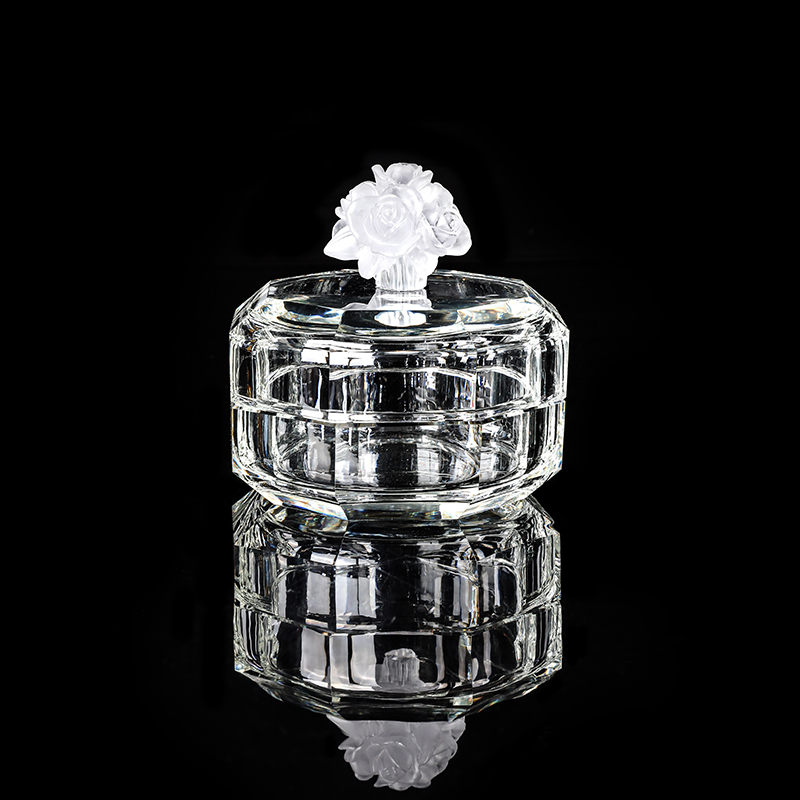 Large Capacity Crystal Jewelry Box