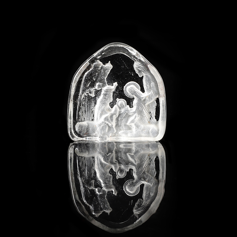 Clear Crystal Christian Keepsake