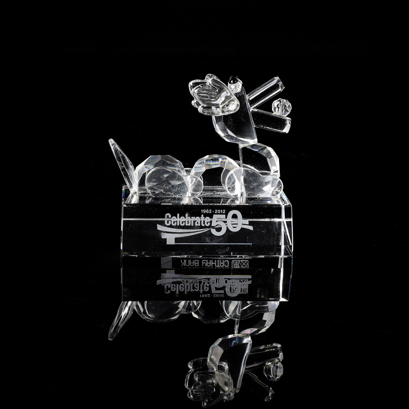 Cartoon Dragon Crystal Model