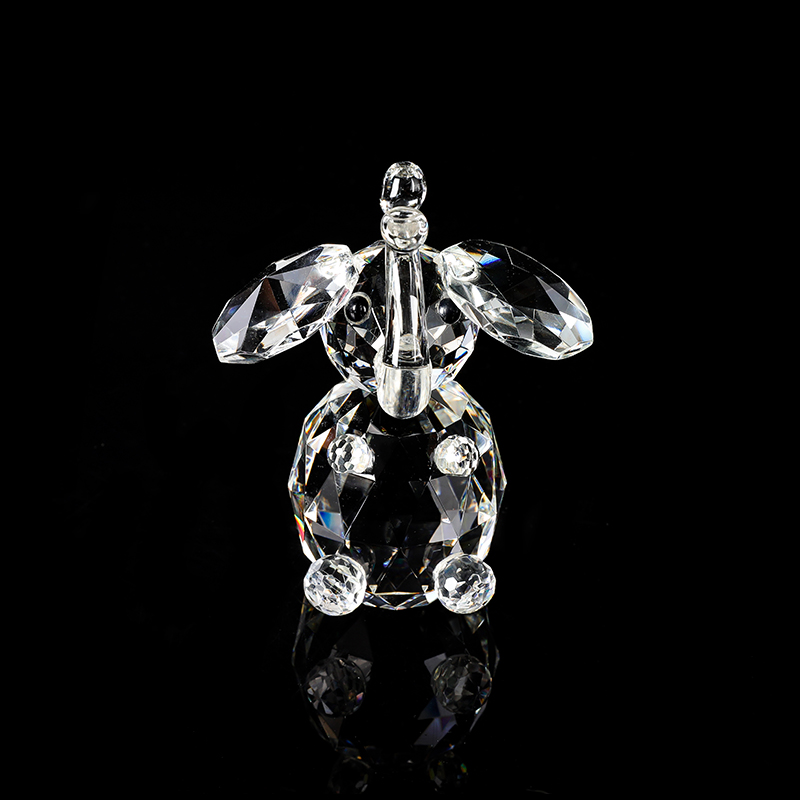 Crystal Elephant Ornament