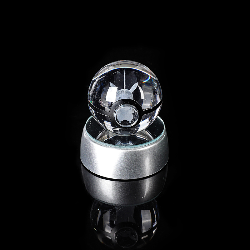 Crystal Cartoon Elf Ball with LED Base